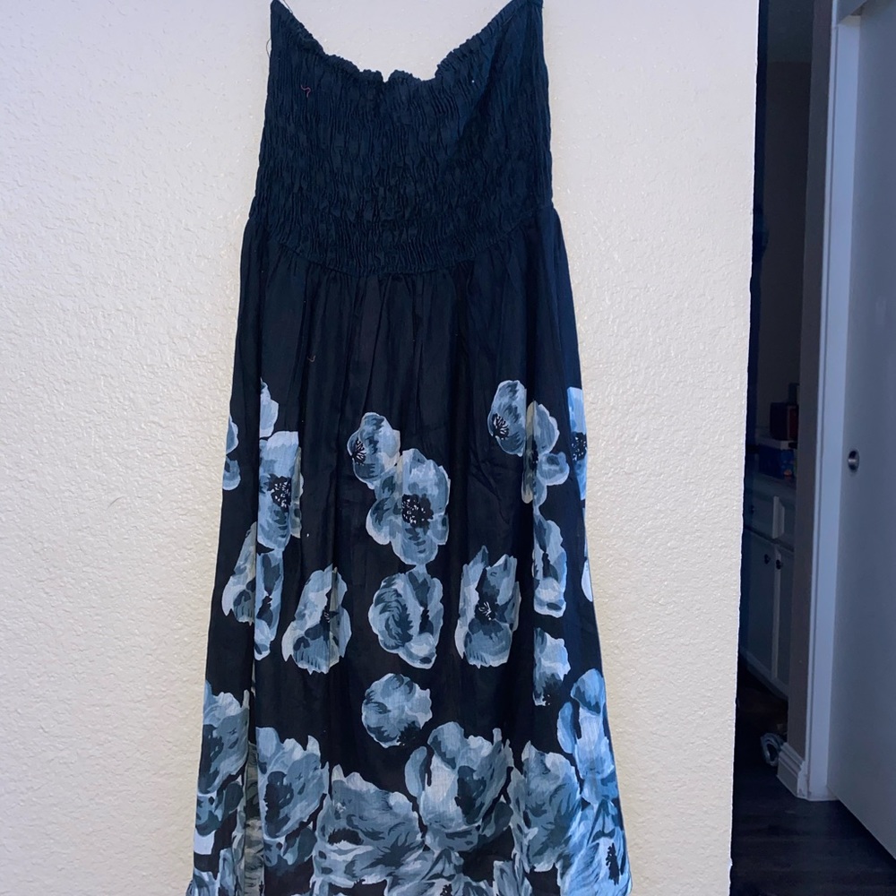 Back and Gray summer dress